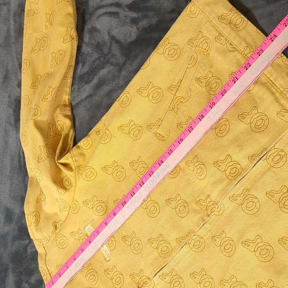 Odd future yellow  Jean jacket women's size Medium - Picture 7 of 8